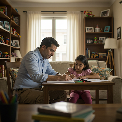 ¿Cómo influye el entorno del padre en la decisión del juez de familia?